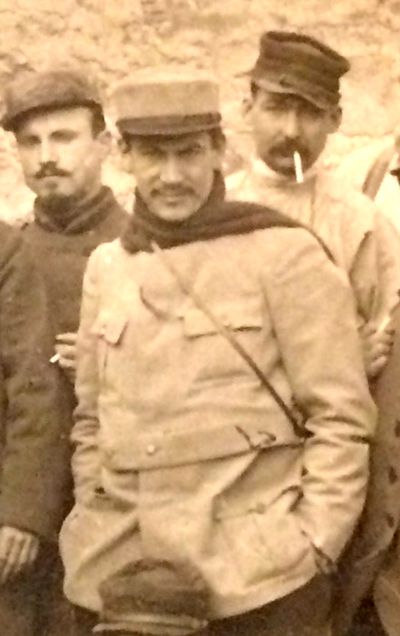 Dernière photo le 6 avril 1915, deux jours avant sa mort